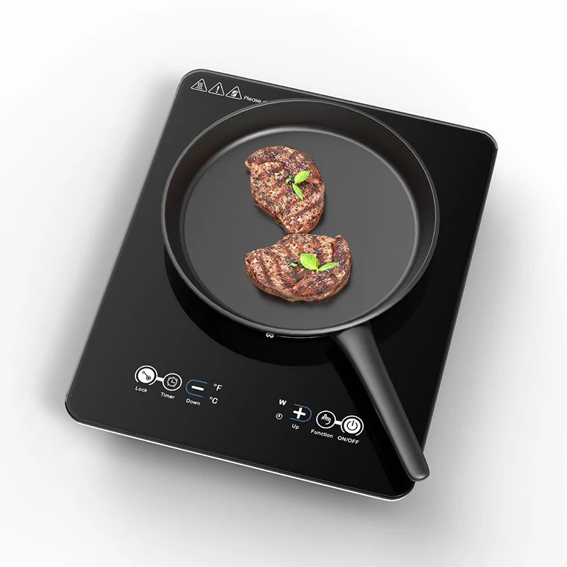 Induction Cooker Electromagnetic High-fire Furnace Double Cooktop Electric Adjustable Temperature Hob Power Magnetic Hot Plate