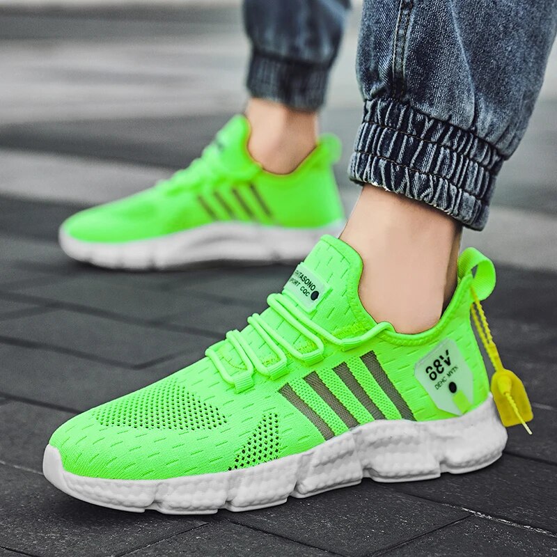 Brand Men Shoes Lightweiht Casual Shoes Men Sneakers Mesh Breathable Casual Jogging Sports Man Running Shoes Zapatos Hombre