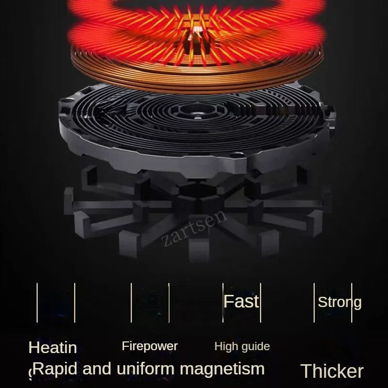 Electric Magnetic Induction Cooker Household Waterproof Panel Boiler Hot Pot Cooking Stove Kitchen Stir-fried Cooktop