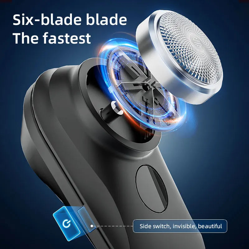 Xiaomi Mini Electric Travel Shaver For Men Pocket Size Washable Rechargeable Portable Wireless Trimmer Knive Face Beard Razor