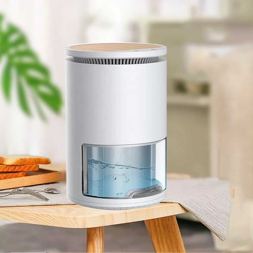 Haijieer Small Dehumidifiers Moisture Absorbers Air Dryer Compact Portable Electric 1000ml Dehumidifier for Home Basement