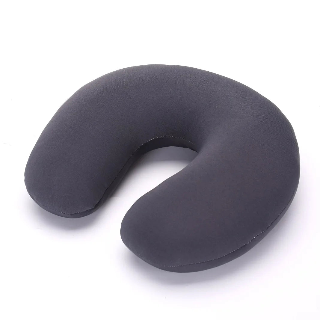 U Shaped Travel Pillow Particles Microbeads Neck Car Plane Pillows Soft Cushion Home Outdoor Textile Stock Home & GardenPillow