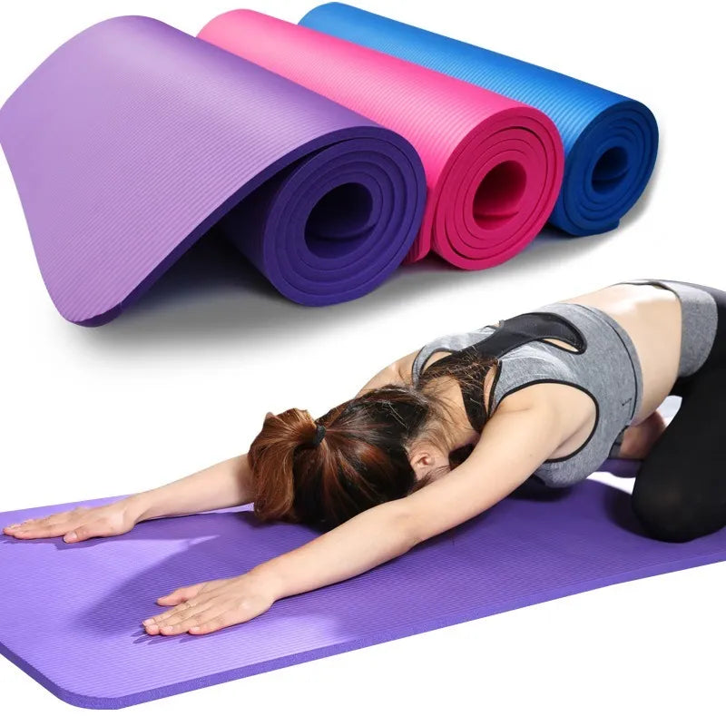 Yoga Mat Anti-skid Sports Fitness Mat 3MM-6MM Thick EVA Comfort Foam yoga matt for Exercise, Yoga, and Pilates Gymnastics mat