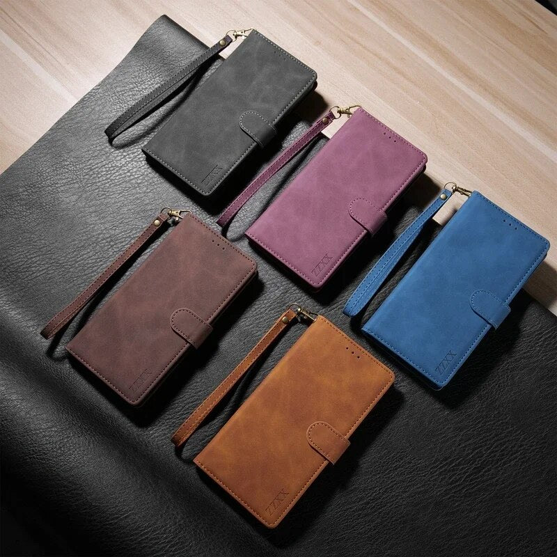 Wallet Magnetic Flip Leather Case For Samsung Galaxy A03 A04s A10 A12 A13 A14 A21s A22 A23 A31 A32 A33 A34 A51 A52 A53 A54 A71