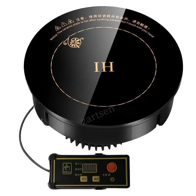 Electric Induction Cooker Waterproof High Power Magnetic Induction Cooker Intelligent Hot Pot Stove Induction Cooktop