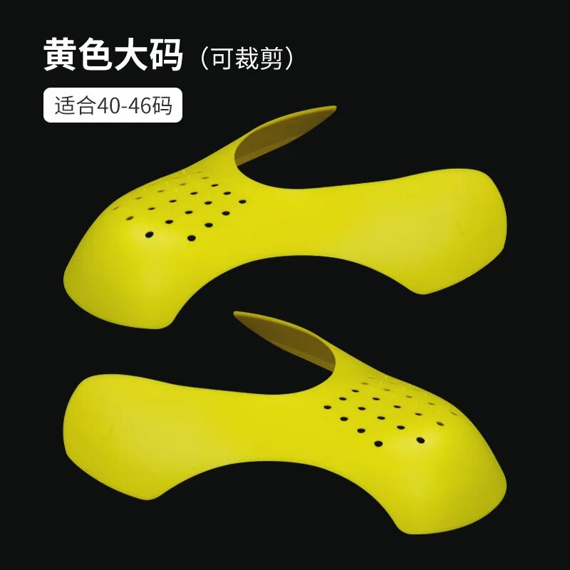 1 Pair Sneaker Shield Sneakers Anti Crease Wrinkled Fold Shoes Support Toe Cap Sport Ball Shoes Head Stretcher Head Shield