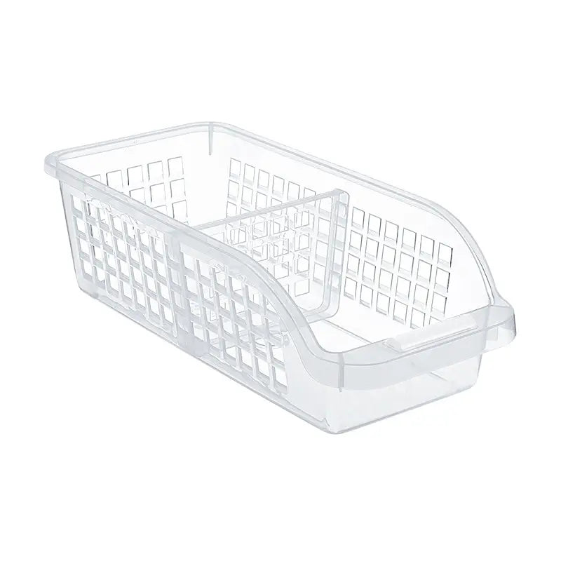 4pcs Home Transparent Refrigerator Storage Compartment Thickened Plastic Food Storage And Organization Box Storage Basket