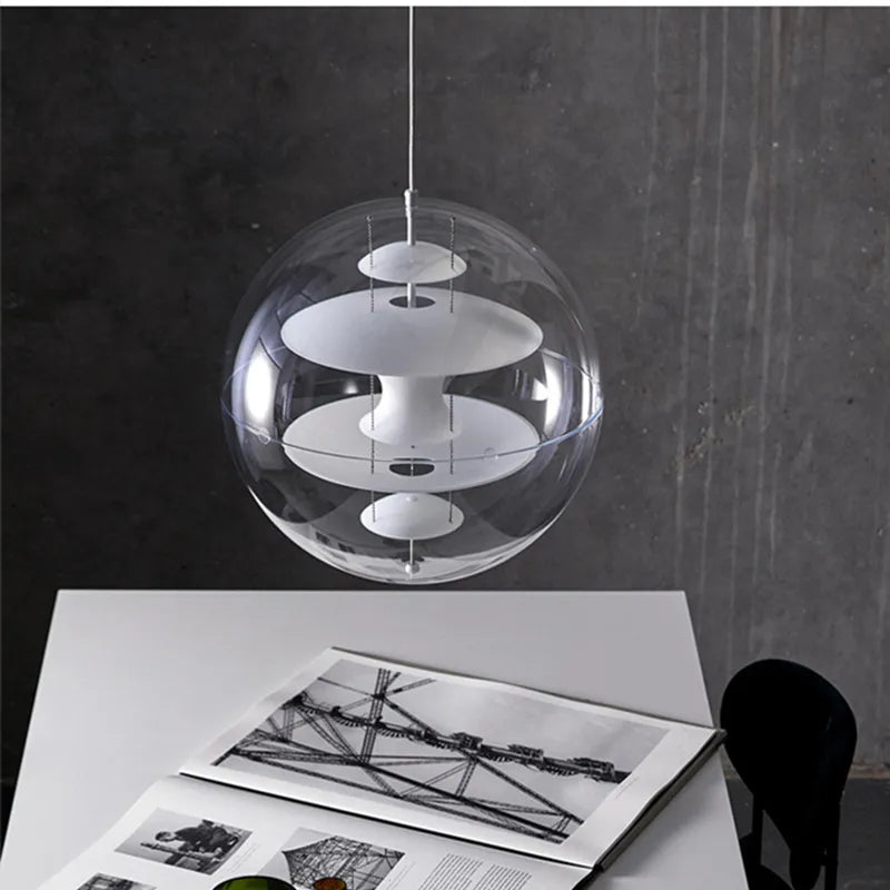 Denmark Creative Planet Globe original pendant lamp Hotel Villa Living Room Decor Kitchen Hanging Light LED Decoration Maison