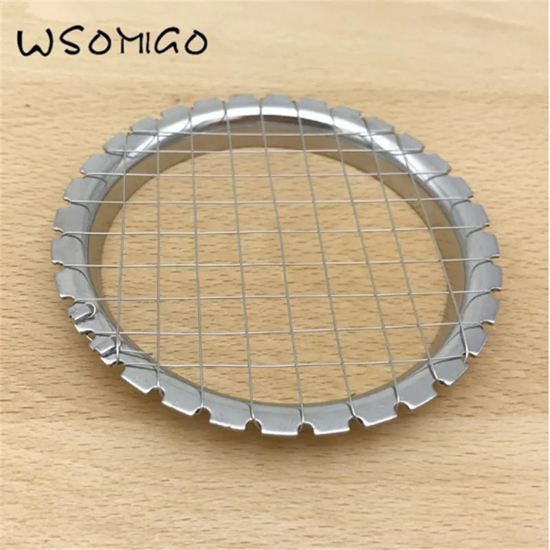 WSOMIGO 1pcs Kitchen Accessories Cutter Cut Egg Equipment Grid Vegetable Salad Egg Cuter Kitchen Gadget Kitchenware - C