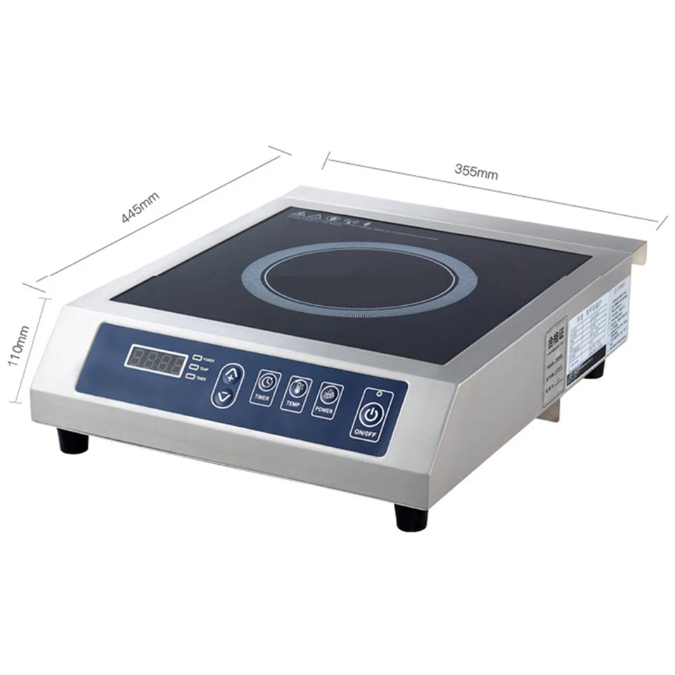 ZD01 Professional Portable Induction Cooktop, Commercial Range Countertop Burner, 3500 Watts Induction Burner with Sensor Touch