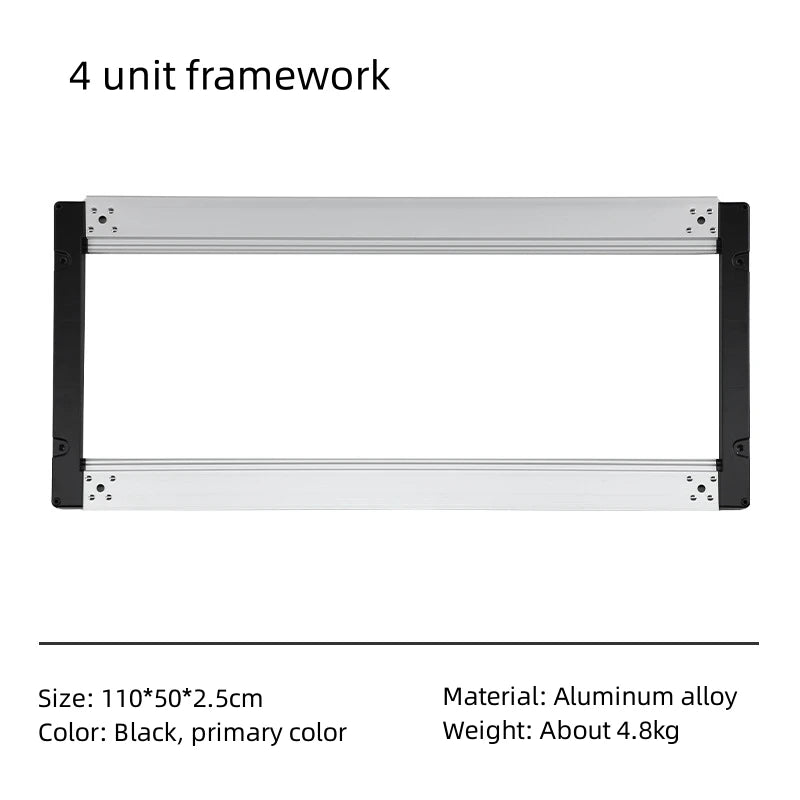 Camping IGT Table Free Combination Table Stainless Steel Storage Box IGT Accessories Outdoor Portable Folding Table New