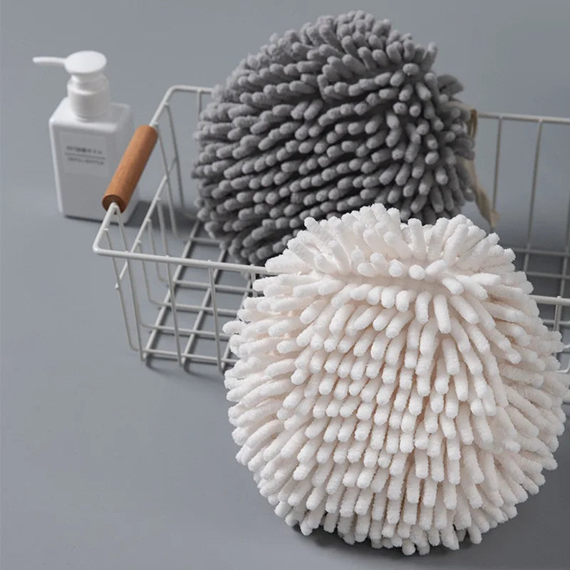 Chenille Hand Towel Soft Hand Drying Towels Absorbent Cloth Microfiber Hand Care Product Towels Kitchen Bathroom Home Textile