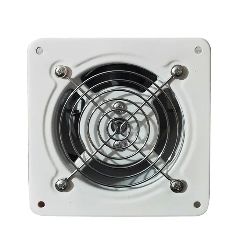 4 Inch Inline Duct Fan Air Ventilator Metal Pipe Ventilation Exhaust Fan Mini Extractor Bathroom Toilet Wall Fan Duct Fan Access