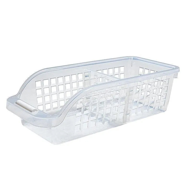 4pcs Home Transparent Refrigerator Storage Compartment Thickened Plastic Food Storage And Organization Box Storage Basket