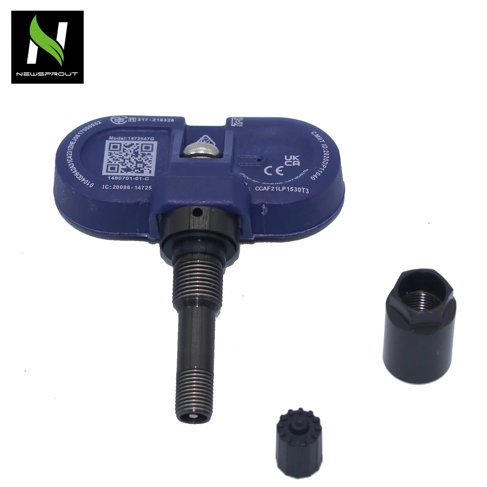 For Tesla Bluetooth TPMS Sensor Fits for 2021+ Tesla Model S 3 X Y 1490701-01-B 1490701-01-C 149070101B Tire Pressure Monitor