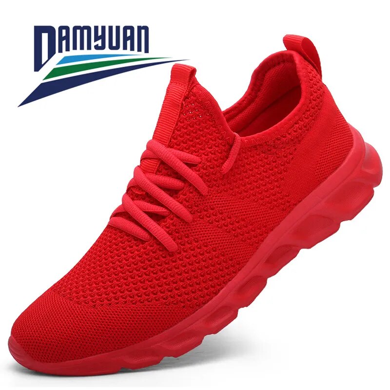 New Men's Shoes Sneakers Flats Sport Footwear Men Women Couple Shoes New Fashion Lovers Shoes Casual Lightweight Shoes Plus Size