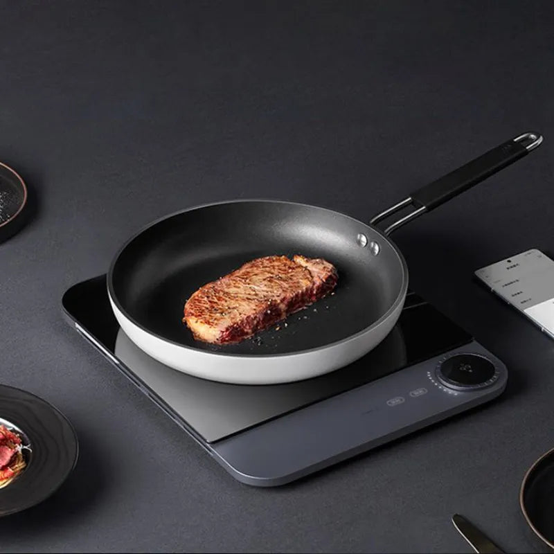 XIAOMI MIJIA Ultra-Thin Induction Cooker 2100w High Power 23mm Slim Body 99 Gears Power Adjustment APP Intelligence Control