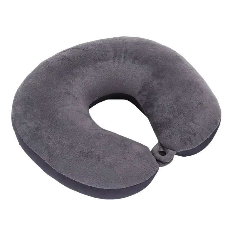 U Shaped Travel Pillow Particles Microbeads Neck Car Plane Pillows Soft Cushion Home Outdoor Textile Stock Home & GardenPillow