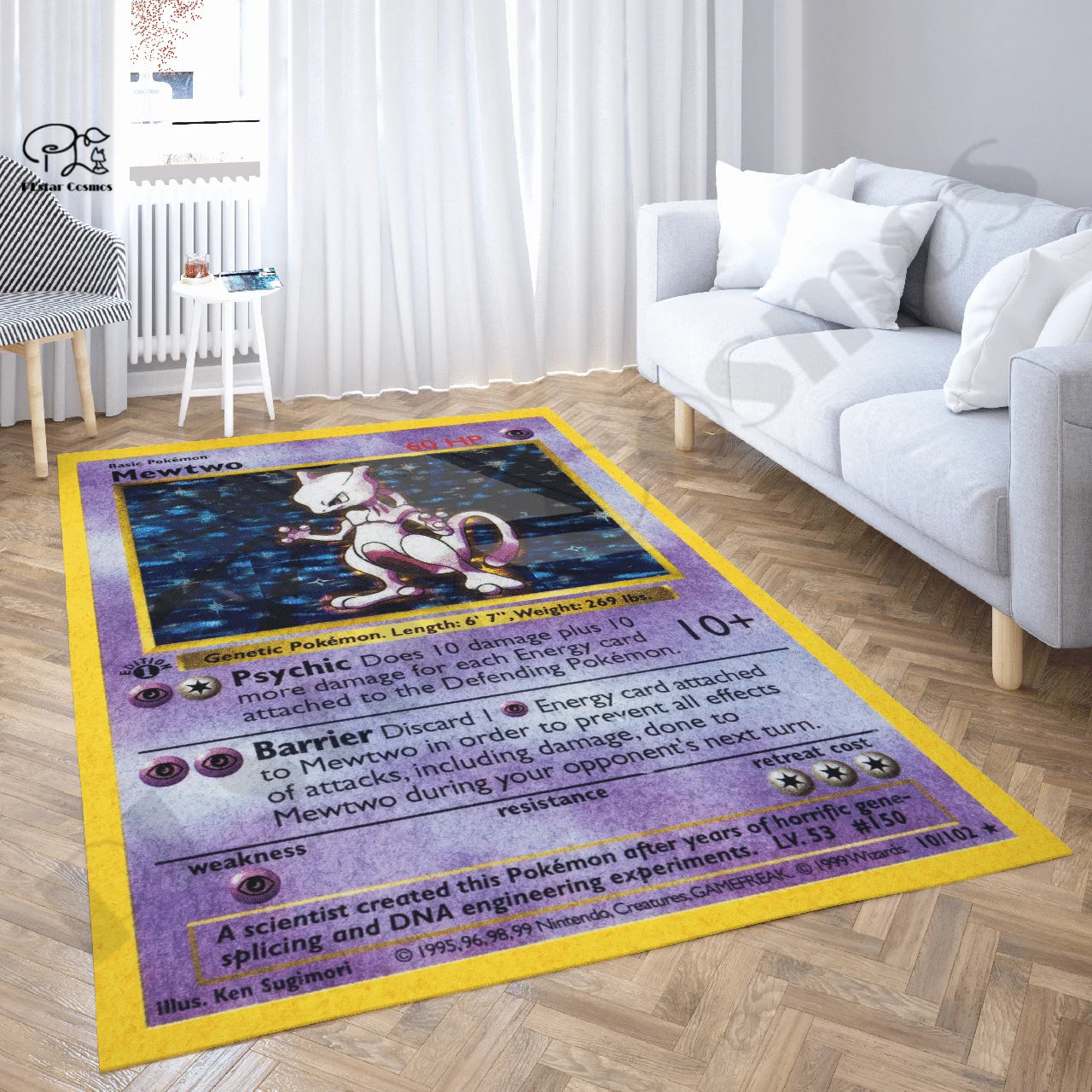 Newfashion Anime Card Area Rug Gift 3D Printed Room Mat Floor Anti-slip Large Carpet Home Decoration Style-1