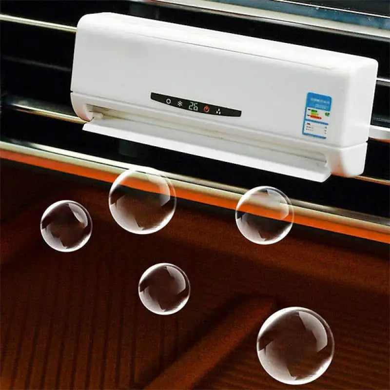 Solar Car Air Freshener Mini Air Conditioning Decorative Aromatherapy Machine Lasting Perfume Decoration Fragrance Decorative