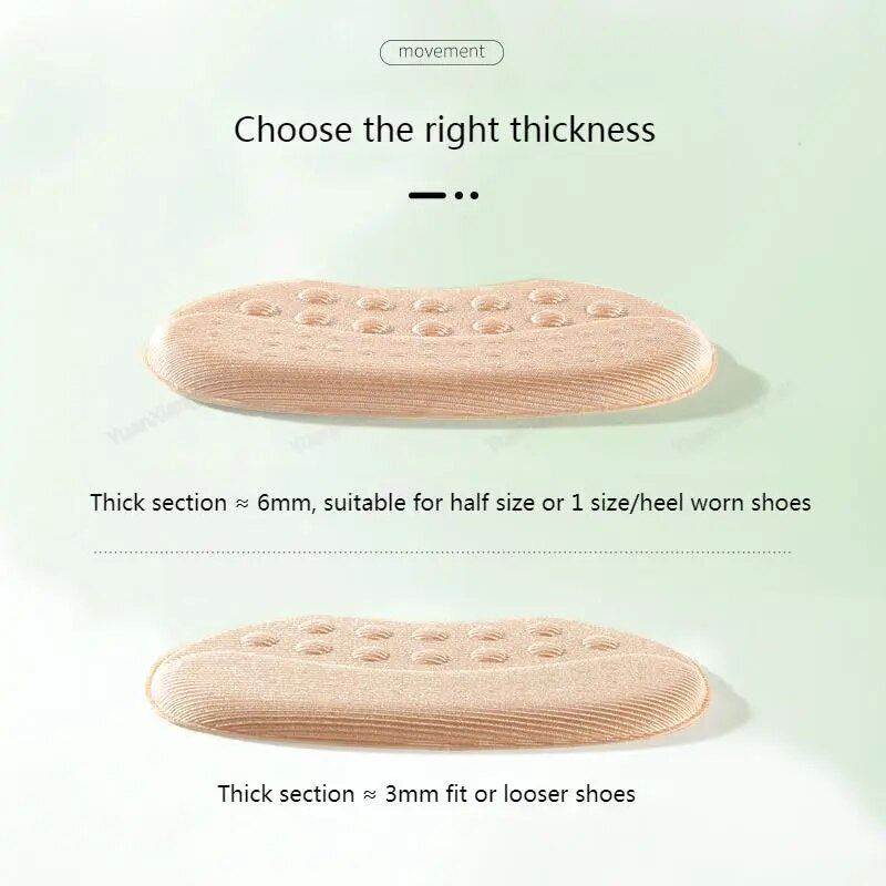 1Pair Shoe Pads for High Heels Anti-wear Foot pads Heel Protectors Womens Shoes Insoles Anti-Slip Adjust Size Shoes Accessories