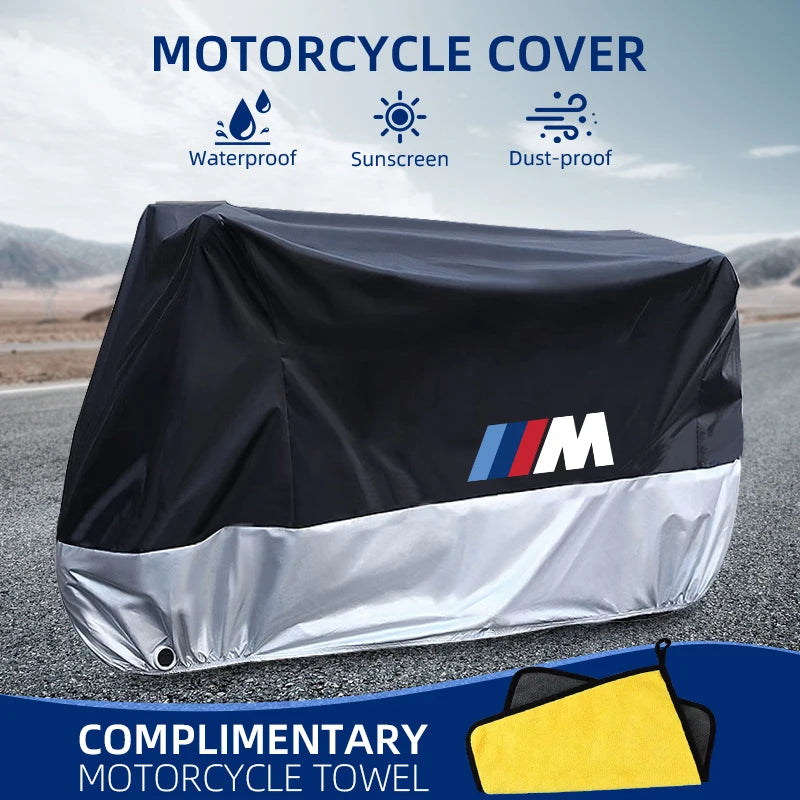 Motorcycle Cover Waterproof Dustproof UV Protective Outdoor Rain Cover for BMW M R1200GS ADV R 1250 GS Adventure GS LC HP