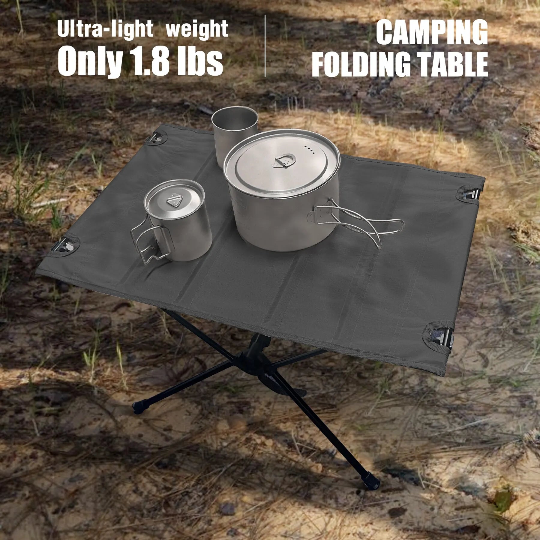 Collection WESTTUNE Camping Folding Table Lightweight 1680D Oxford Roll-Up Table Portable Aluminum Alloy Tourist