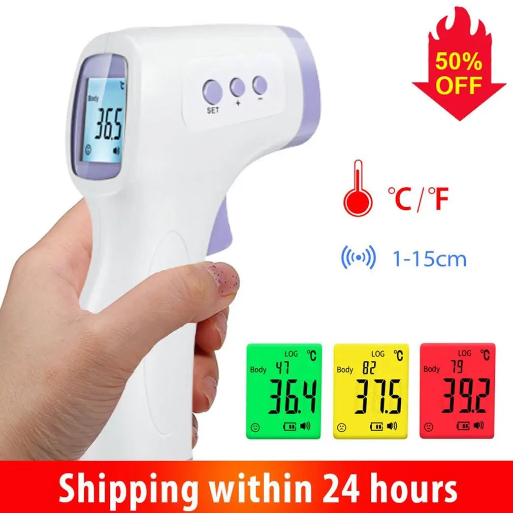 Handheld Portable Non-Contact Infrared Thermometer High Precision Thermometer Industrial Temperature Meter Tool ship in 48 hours