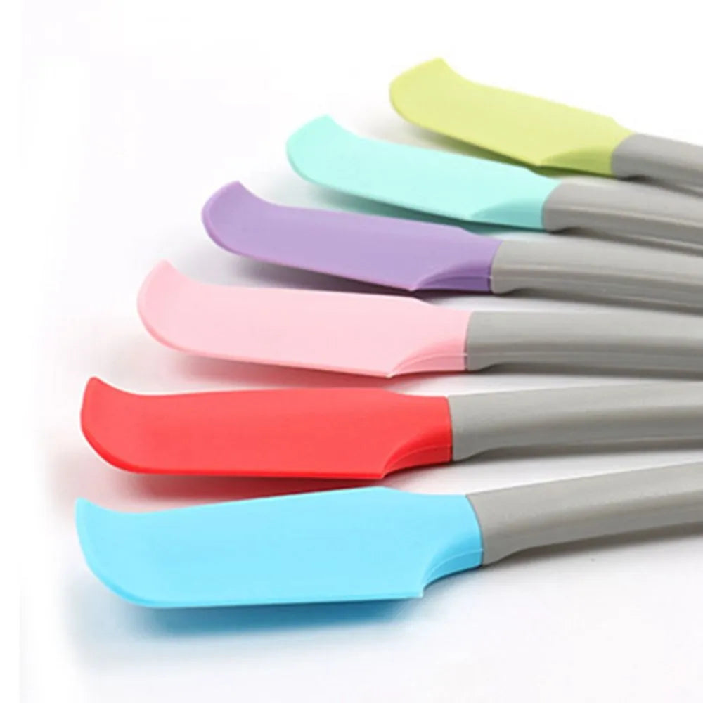 Mini Mixing Spoon Kitchenware Jar Batter Food Can Cake Tools Scrapers Kitchen Accessories Spatulas