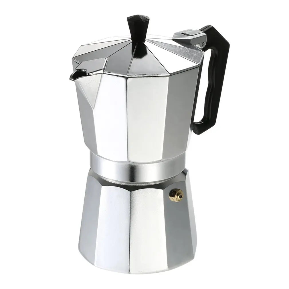 Hot 50ML Espresso Coffee Maker 1Cup Aluminum Coffee Stove Percolator Stovetop Mocha Pot Fashion Electric Cooker Fast Delivery