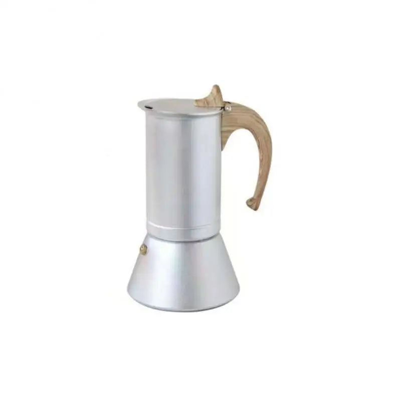 Bottom-covered Espresso Percolator Pot Food Grade Coffee Maker Aluminum Induction Cooker Heating Stove Coffee Pot Covered