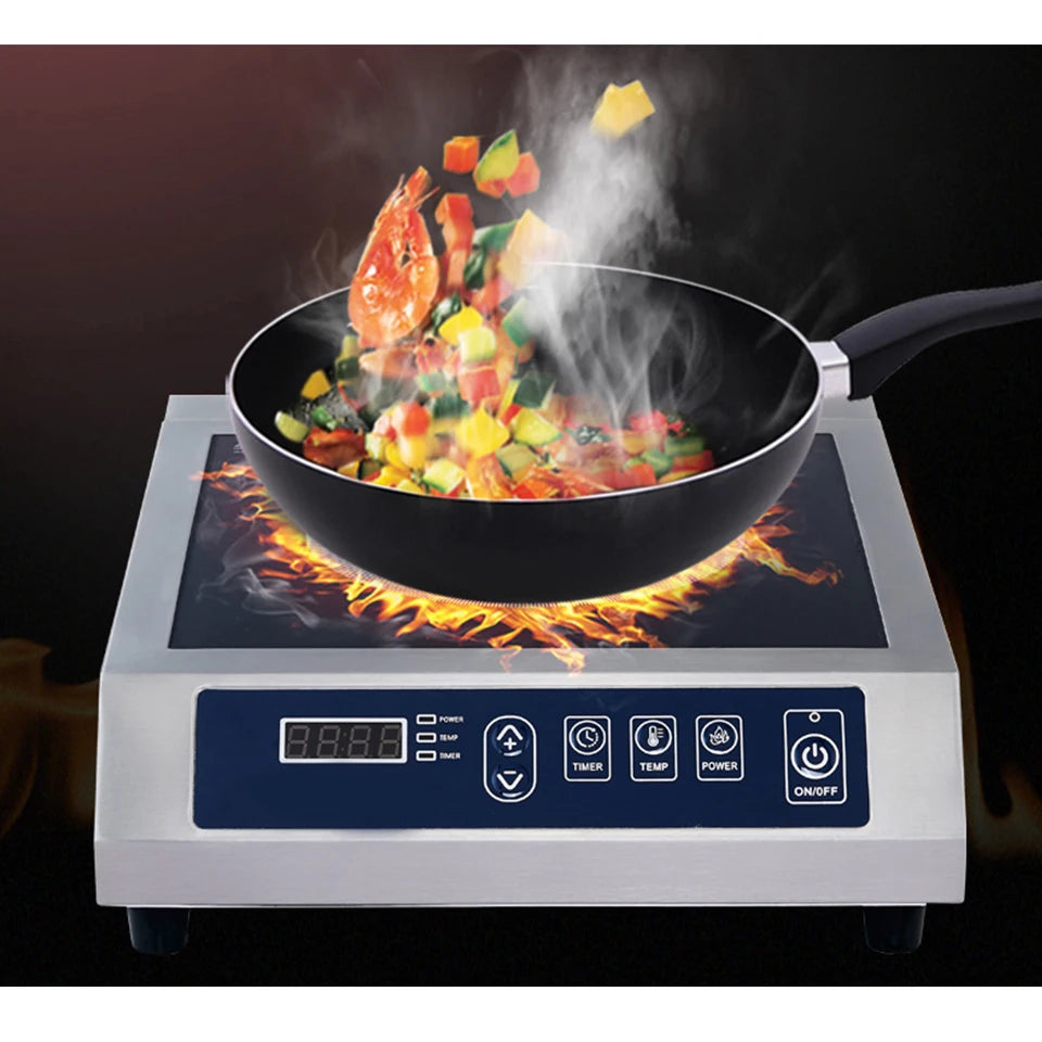 ZD01 Professional Portable Induction Cooktop, Commercial Range Countertop Burner, 3500 Watts Induction Burner with Sensor Touch