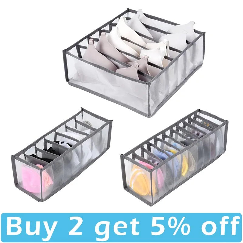 Pants Clothing Storage Box Wardrobe Clothes Storage Organizers Cabinet Drawer Organizer Underwear T-Shirt Sweater Storage Box