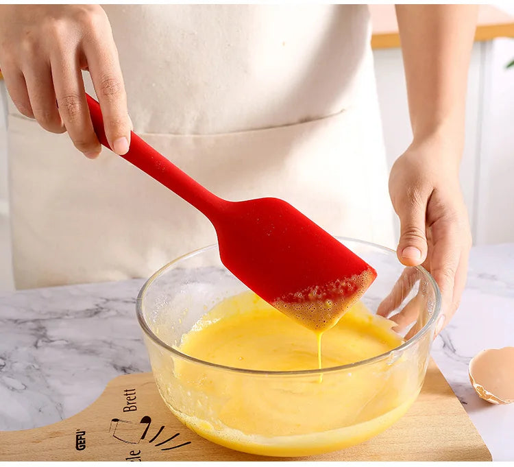 13 Type Non-Stick Silicone Cream Spatula Scraper Spoon Oil Brush Heat-Resistant Spatulas Flexible Kitchenware for Baking Cooking