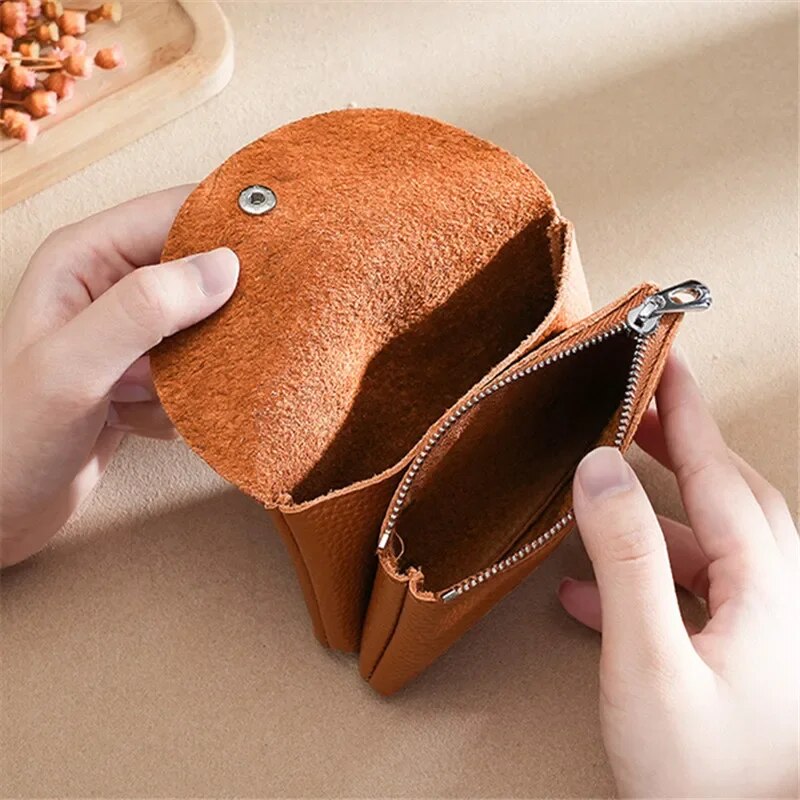 Women Small Purses Female Short Coin Wallets Pouch Handbag for Girls Card Holder Card Keys Money Bag Carteras Para Mujeres