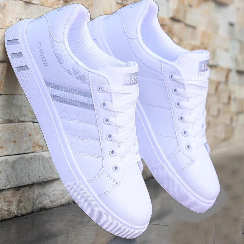 White Vulcanized Sneakers Boys Cheap Flat Comfortable Shoes Men Autumn Spring 2022 Sneakers Sapatenis Masculino chaussures