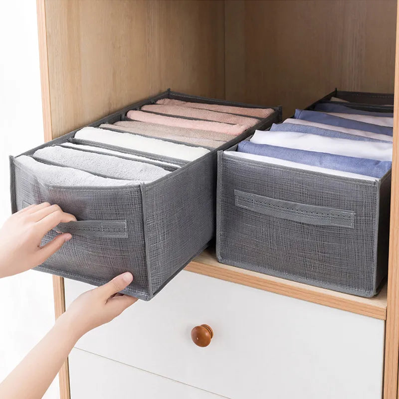 Closet Clothes Storage Organizer Pants Underwear Organizer Cabinets Clothes Storage Organization Box Socks T-Shirts Organizers