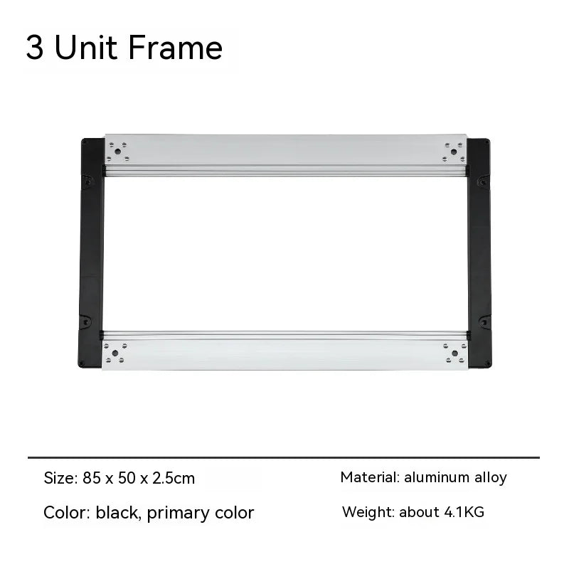 Camping IGT Table Outdoor IGT Table Accessories One Unit Storage Box Lightweight Folding Portale 3 Unit Frame Table