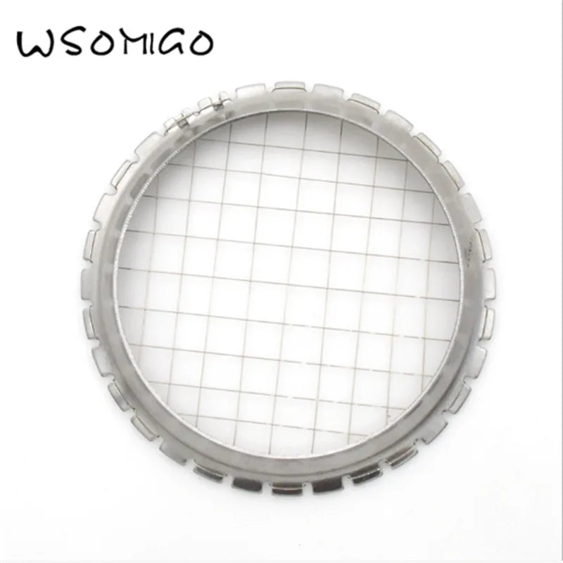 WSOMIGO 1pcs Kitchen Accessories Cutter Cut Egg Equipment Grid Vegetable Salad Egg Cuter Kitchen Gadget Kitchenware - C