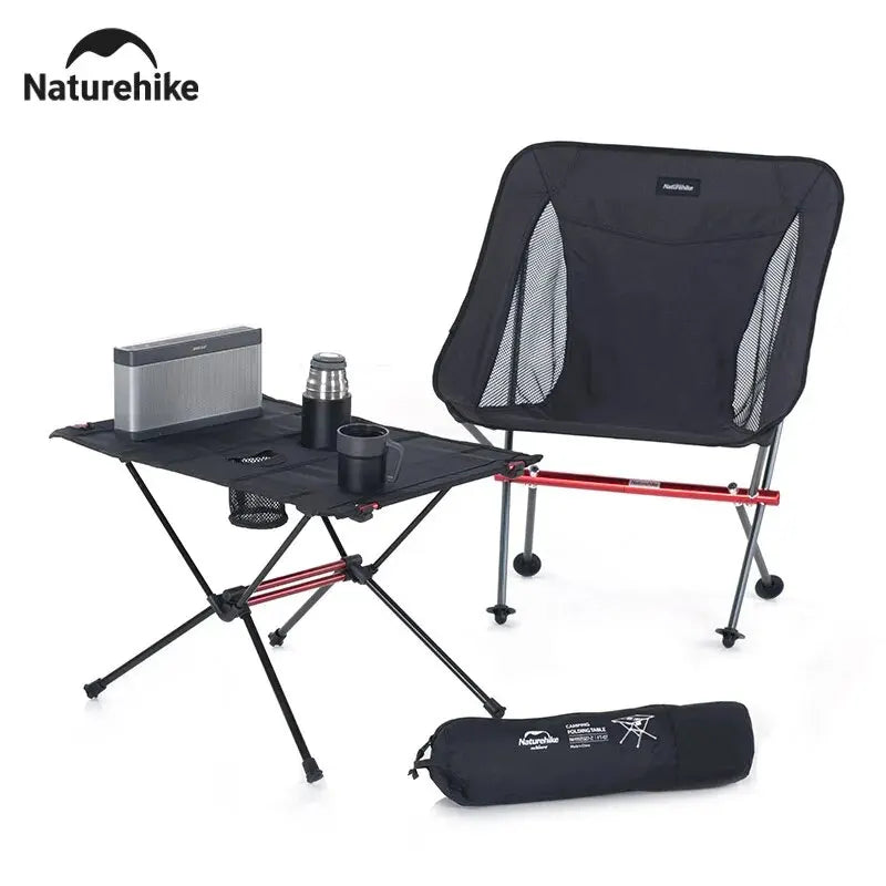 Naturehike Camping Folding Table Ultralight Portable Water Cup Table Nylon Waterproof Desk Coffee Table Picnic Fishing Table