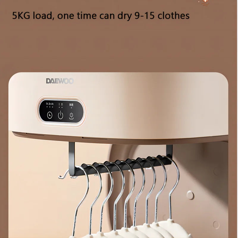 Multifunctional Dryer Electric Clothes Home Cabinet Floor Machine Laundry Dryers Apartment Folding Drying Tumble Foldable