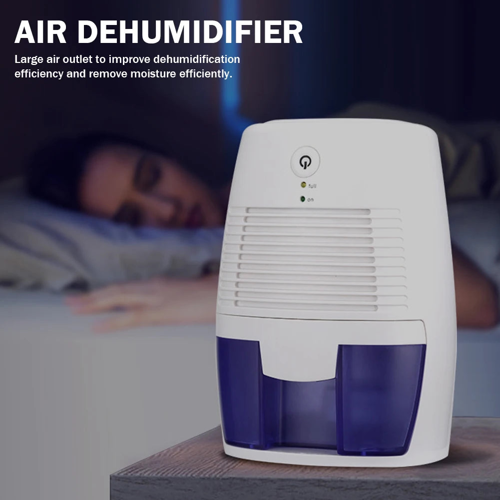 Mini Dehumidifier Quiet Electric Dehumidifiers Auto-Off Moisture Remove Machine Portable Energy-saving for Room Bathroom Bedroom