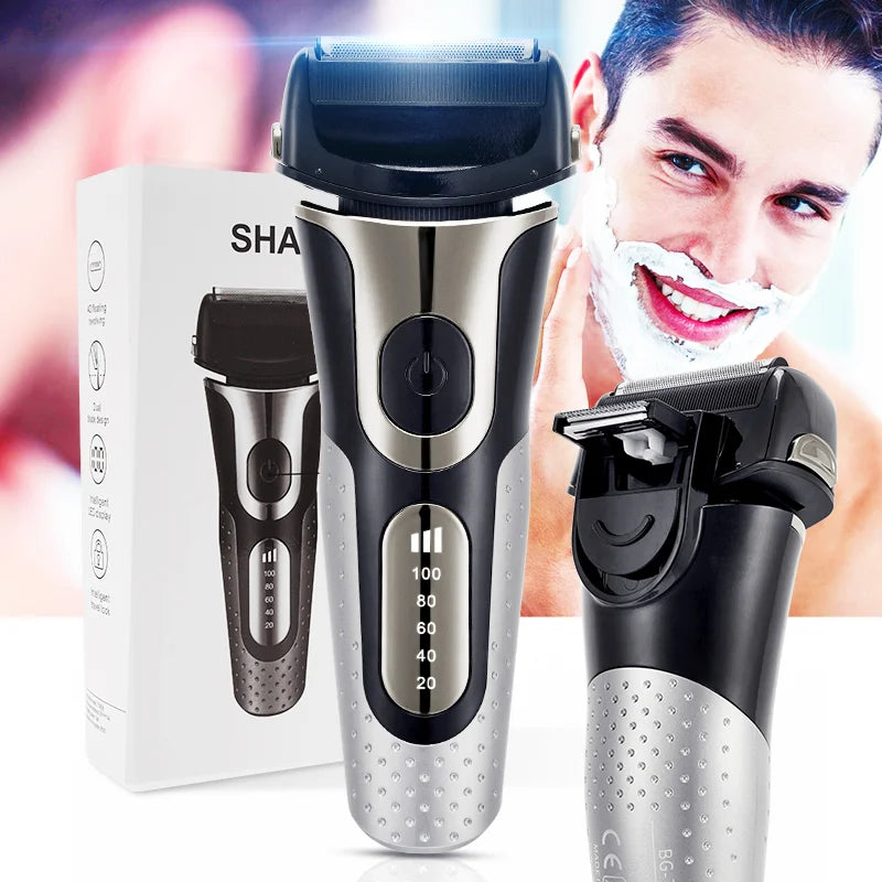 SMOOCUT Reciprocating Electric Shaver for Men With Sideburns Knife USB Charging Beard Trimmer Shaving Men Shaver Trimmer for Men