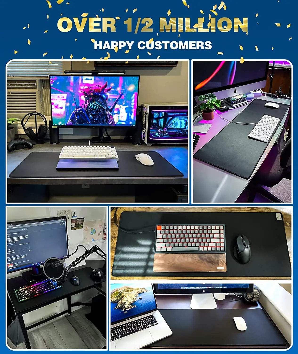 XXL Mouse Pad Black Mousepad Gamer Lager Computer PC Desk Mat 900X400 Keyboard Anime Office Carpet Playmat Kawaii Extended Rug