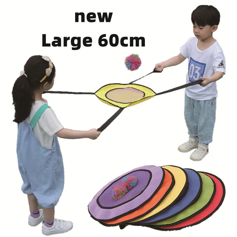 Two Player Interactive Toss Catch Ball Game Outdoor Fun Sports Entertainment Sensory Play Toys For Children Team Building Games