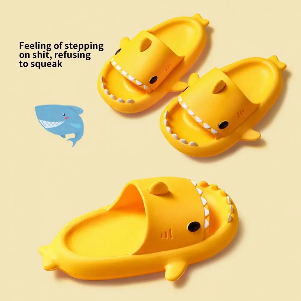 1/2PCS Children Slippers Kids Sandals Parent-child Aldult Women Men Shoes Cartoon Summer Boys Soft Sole