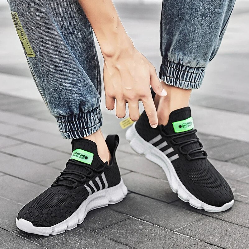 Brand Men Shoes Lightweiht Casual Shoes Men Sneakers Mesh Breathable Casual Jogging Sports Man Running Shoes Zapatos Hombre