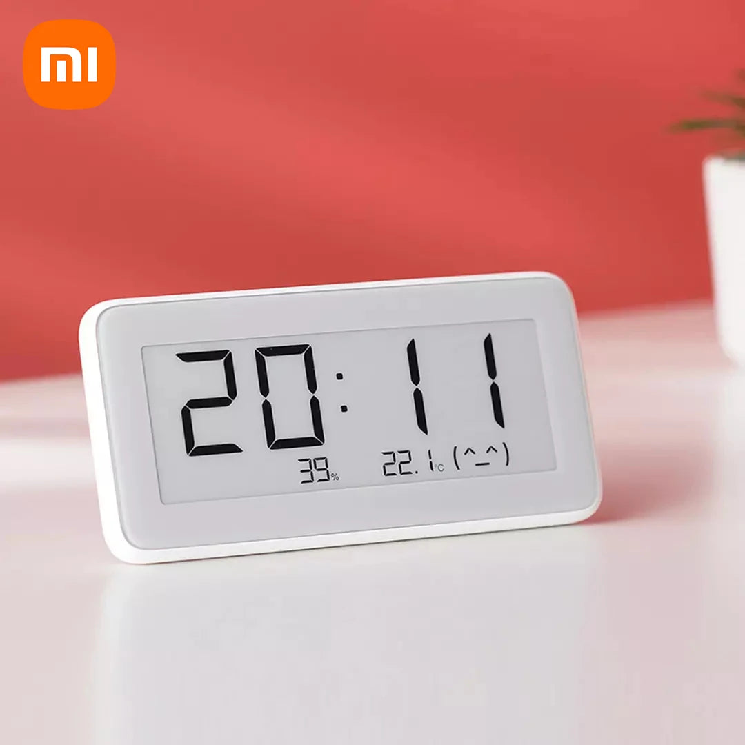 Xiaomi Mijia Hygrometer Pro BT4.0 Wireless Smart Electric Digital Clock Indoor Hygrometer Home E-ink Temperature Measuring Tools