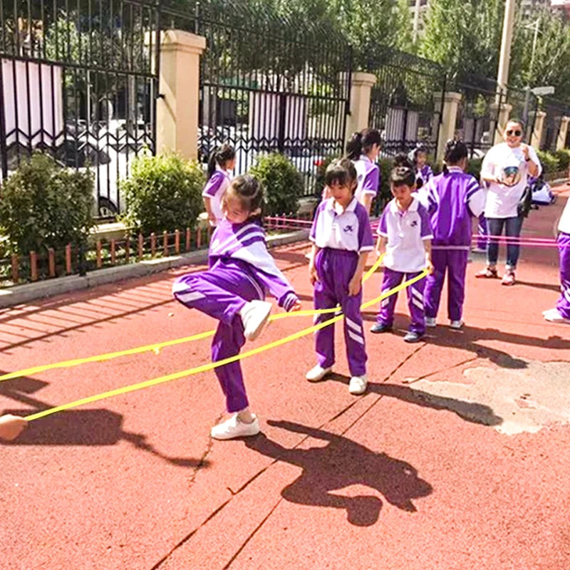 Stretching Elastic Rubber Band Jump Rope Games For Kids Outdoor Toys Sports Entertainment Juguetes Para Niños 3 5 8 10 12 Años