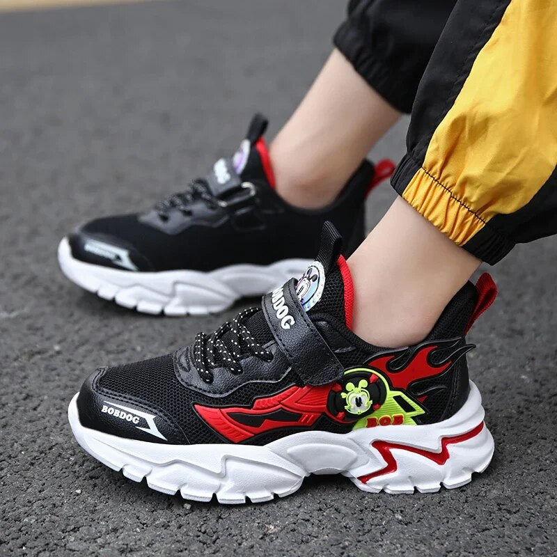 Kids Shoes Free Shipping Boys Running Shoes Breathable Mesh Sneaker Comfortable Casual Lightweight Sports Shoes for Children